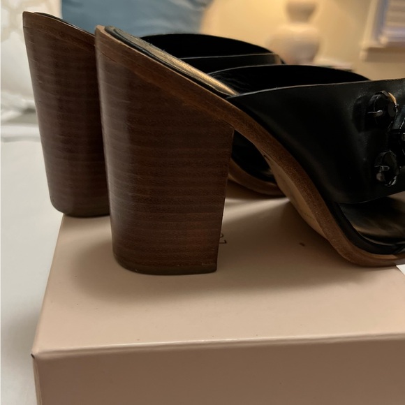 Loeffler Randall Etta Jewel-Embellished Black Mule Sandal - Picture 8 of 11